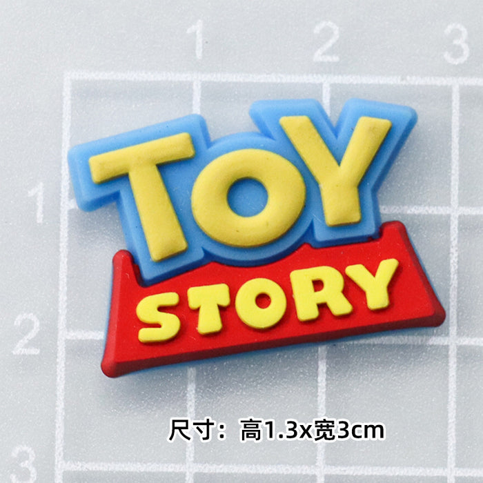 Wholesale 5pcs Cartoon bear soft rubber accessories cream rubber mobile phone case hole shoes hair accessories material bag