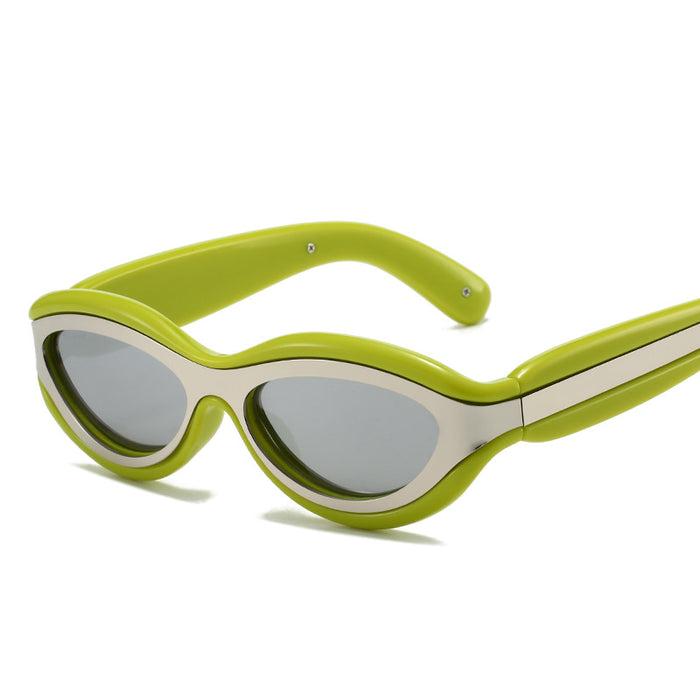 Wholesale Fashionable men's sunglasses, large frame sunglasses, personalized UV resistant glasses