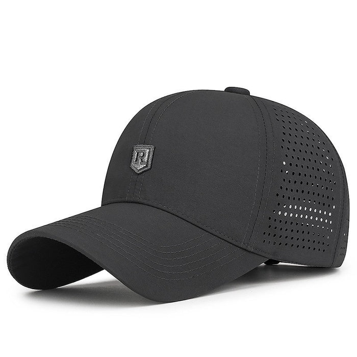Wholesale Quick drying hat, punched baseball cap, sun protection, duck tongue