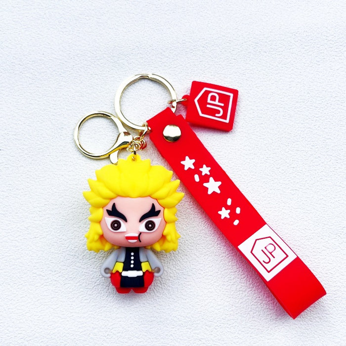 Wholesale PVC Cartoon Doll Keychain JDC-KC-WuYi128