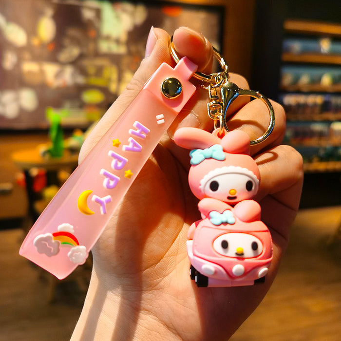 Wholesale Cartoon Silicone Doll Keychain JDC-KC-Tingm288