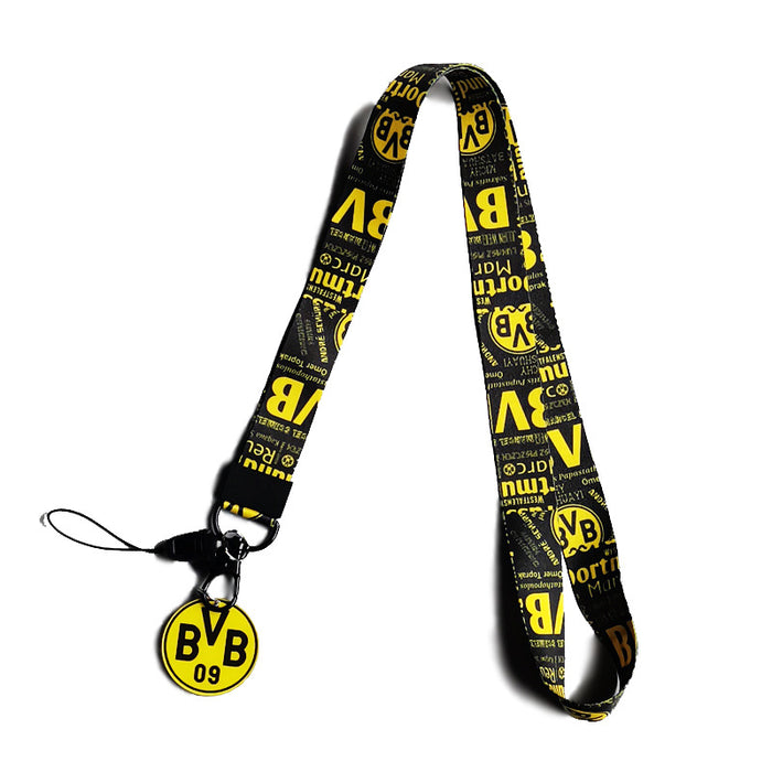 Wholesale Activity Football Mobile Phone Lanyard Keychains