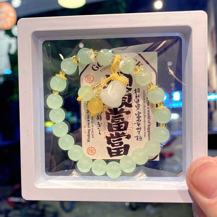 Wholesale Wholesale boxed glass bracelets with gourd bracelets