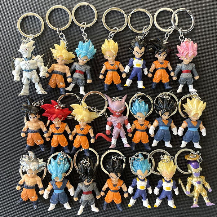 Wholesale 21PCS Creative Cartoon Doll Keychains JDC-KC-Manyi002