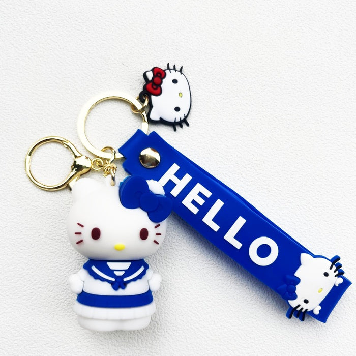 Wholesale PVC Cartoon Coffee Milk Tea Cup Figurine Keychain JDC-KC-WuYi163