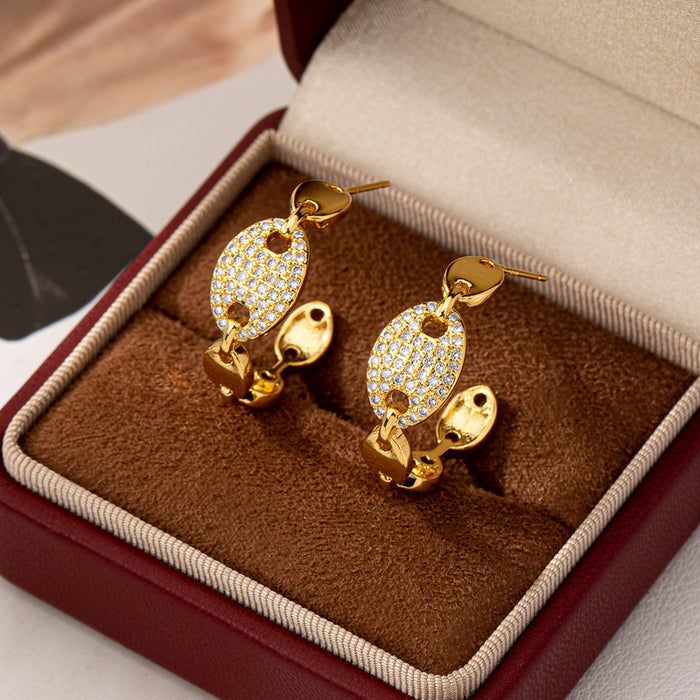 Wholesale Snowflake Pearl Earrings for Women