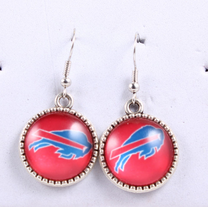 Wholesale Football Team Earrings Jewelry