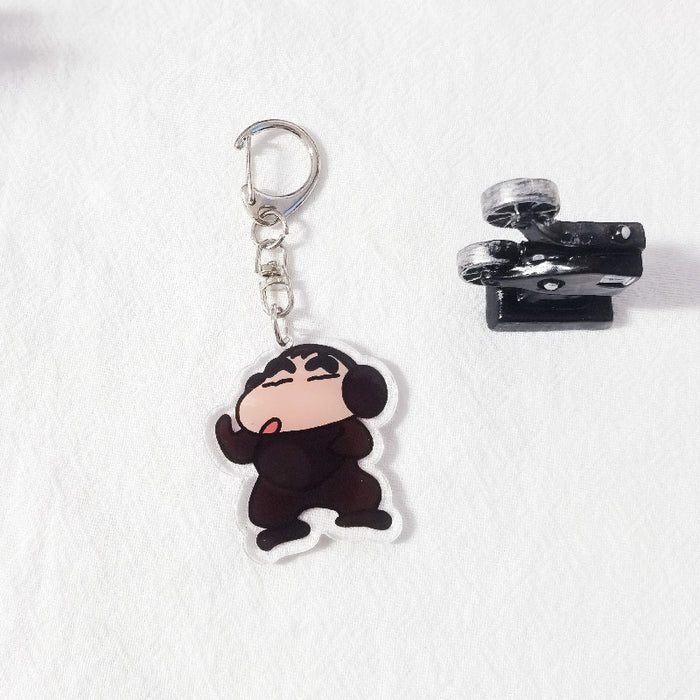 Wholesale cartoon acrylic keychains JDC-KC-ChuangYi014