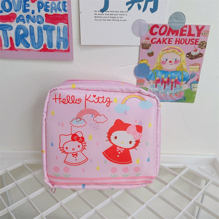 Wholesale Cotton Sanitary Napkin Storage Bag Portable Large Capacity Storage Bag (S) JDC-CS-YC003