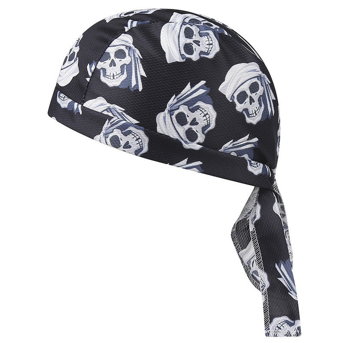 Wholesale Sports Print Skull Pirate Hat Outdoor Adult Men and Women Sunscreen Hat