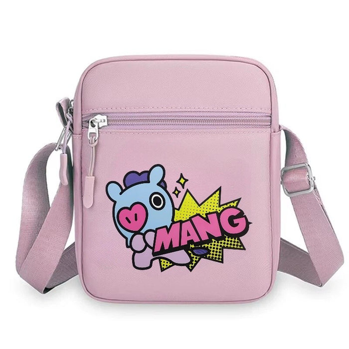 Wholesale Trendy Cartoon Print PVC Small Shoulder Bag For Women Lightweight Casual Fashion Accessory