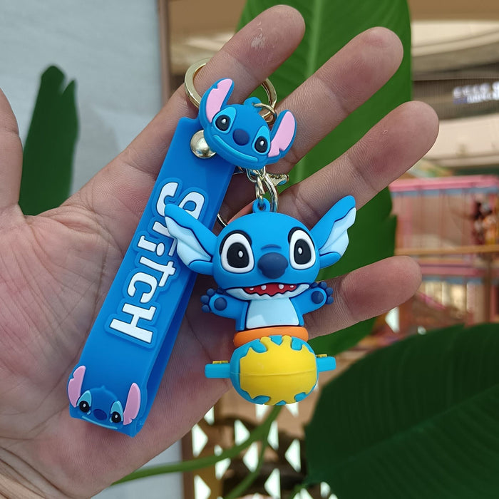 Wholesale Cartoon Silicone Doll Keychains (F) JDC-KC-YChaang015