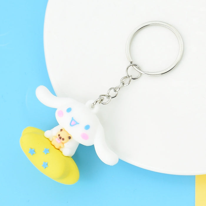 Wholesale  Keychain cute Cartoon   Keychain Student Schoolbag Pendant