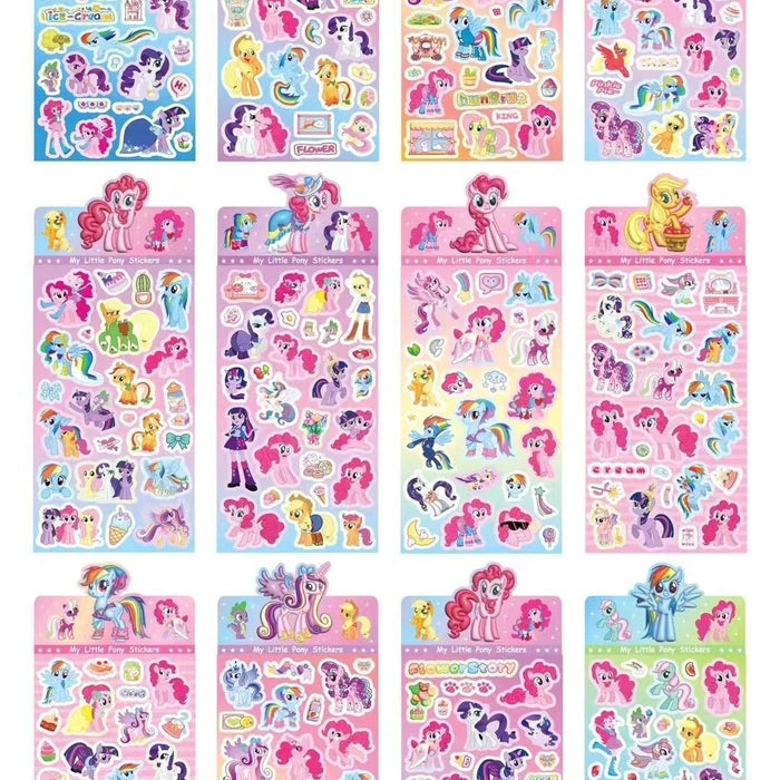 Wholesale Colorful and cute cartoon laser stickers