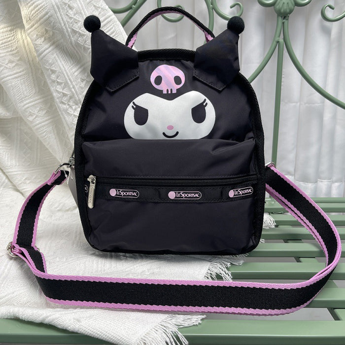 Wholesale Nylon Cartoon Printed Shoulder Hand Crossbody Bag JDC-SD-LaNa001