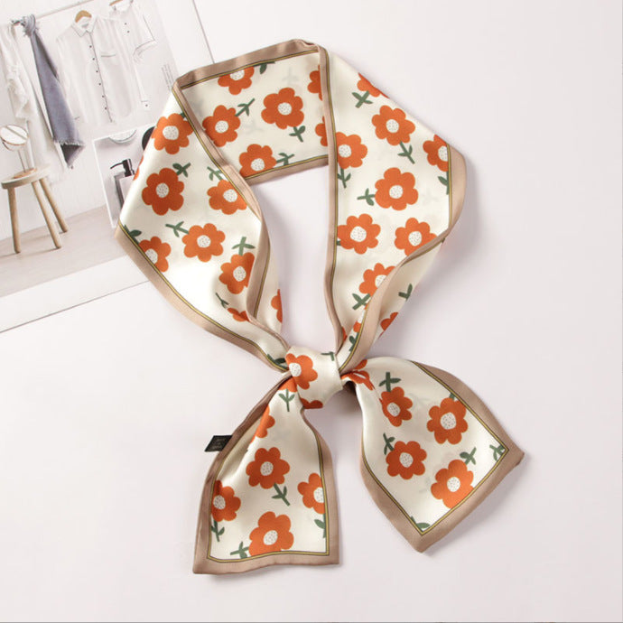 Wholesale Bow Silk Scarf Headband JDC-HS-JunJie001