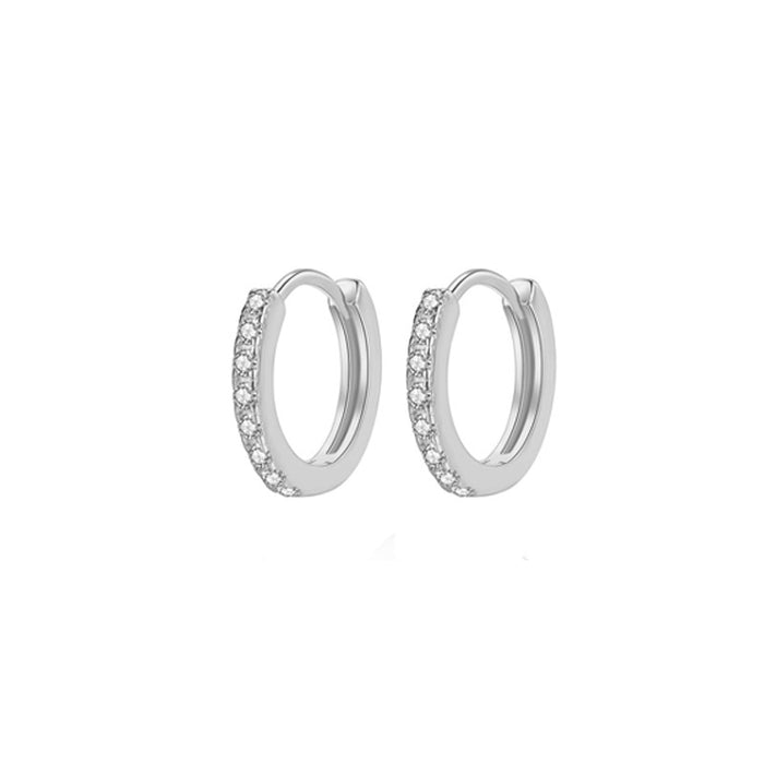 Wholesale Copper plated real gold exaggerated earrings with a high-end feel, trendy geometric earrings, and simple design