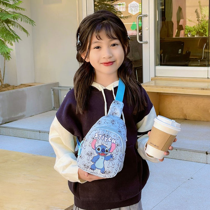 Wholesale Cartoon Children's Chest Bag Lightweight Cute Boys' and Girls' Messenger Bag