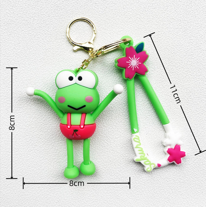 Wholesale PVC Cartoon Doll Keychain JDC-KC-WuYi044