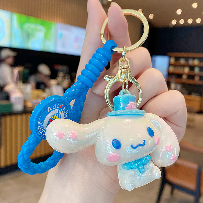 Wholesale Cute Kitten Plated Keychain