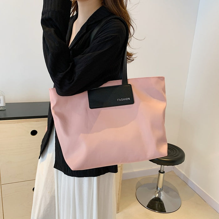 Wholesale Nylon Large Capacity Tote Bag JDC-SD-GeC013