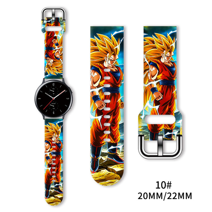 Wholesale Printed Tpu Watch Strap Wrist Strap JDC-WD-NuoQi070