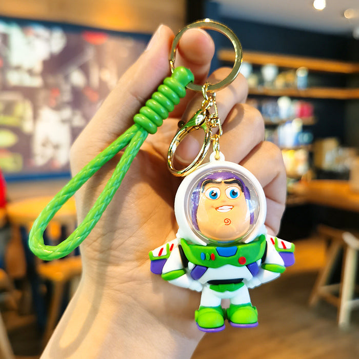 Wholesale PVC Cartoon Three-dimensional Keychain JDC-KC-TingM313