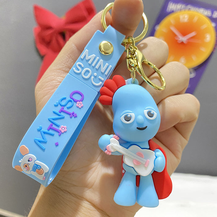 Wholesale PVC Cartoon Doll Keychain JDC-KC-WuYi131