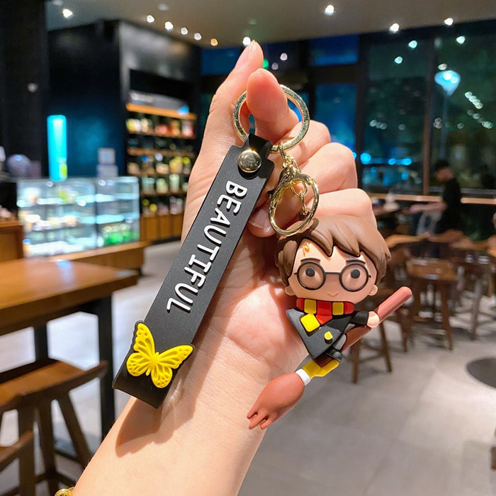 Wholesale PVC Cartoon Doll Keychains JDC-KC-Gongz036