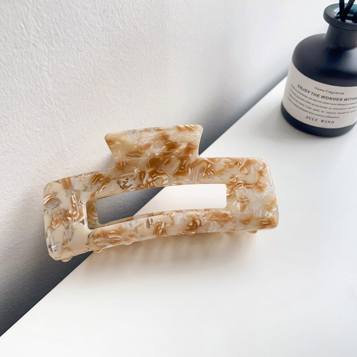 Wholesale Acetate Leopard Print Hair Claw Clip for Everyday Styling Hair Accessory