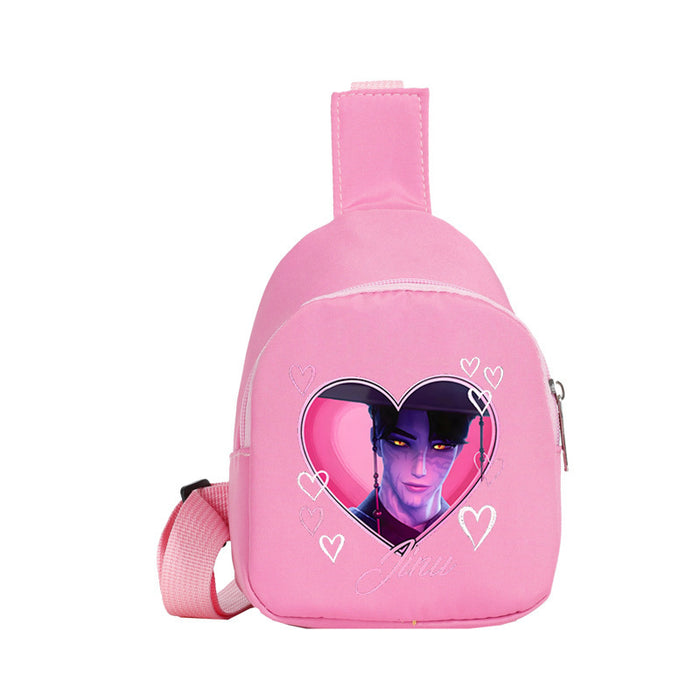 Wholesale Anime-themed Printed Shoulder Bag and Children' s Waist Bag