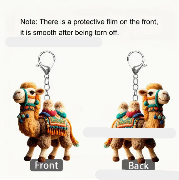 Wholesale Acrylic Creative Camel Hanging Accessories