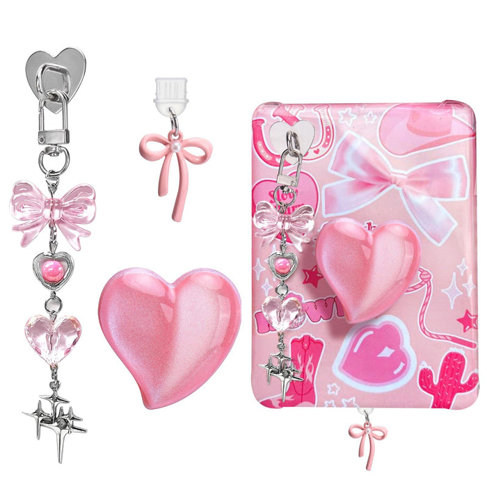 Wholesale Bow pendant phone dust plug phone stand