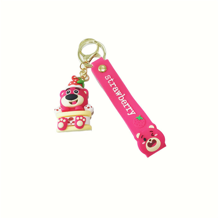 Wholesale PVC Cartoon Doll Keychain JDC-KC-BaoDou003