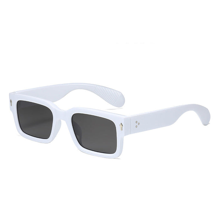 Wholesale  color matching box sunglasses sun protection personalized sunglasses rivet sunglasses