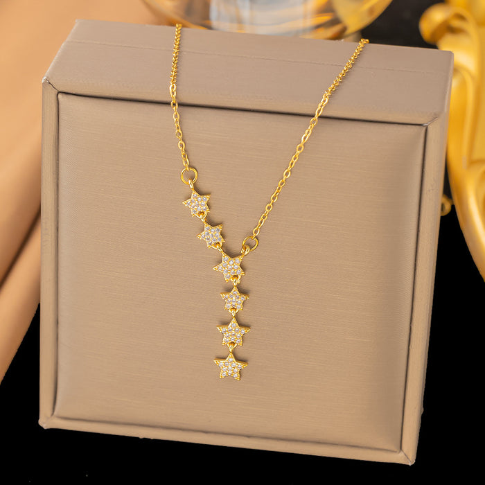 Wholesale Dazzling Star Necklace choker necklace