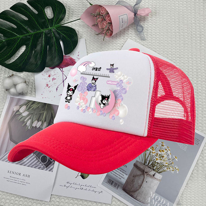 Wholesale Summer Mesh Cartoon Children's Cotton Polyester Baseball Cap JDC-FH-QiYao002