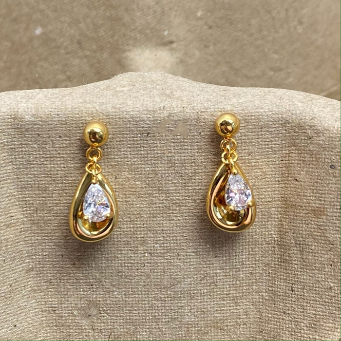 Wholesale earrings female water drop earrings