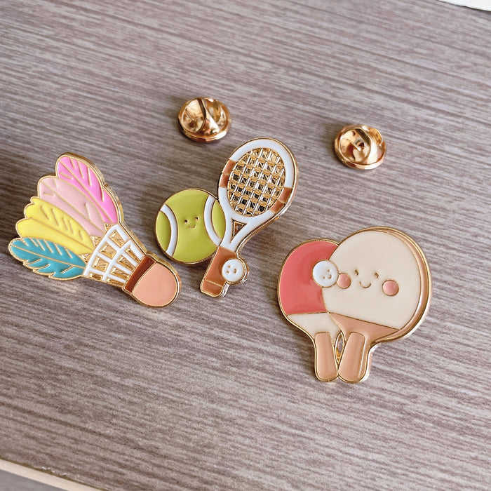 Wholesale Sports Series Metal Brooch