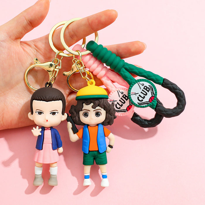 Wholesale Cartoon Creative Cute Silicone Keychain Pendant