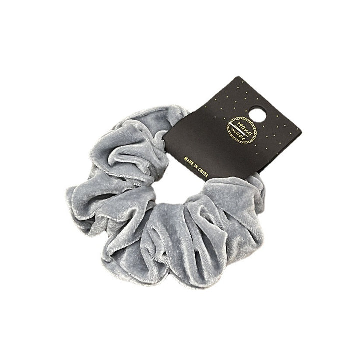 Wholesale Bowel Hair Ring Black Rubber  Hair Accessories Cream Style Headwear