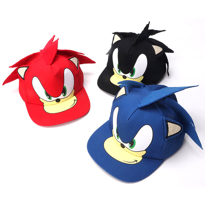 Wholesale Hedgehog Baseball Cap Adjustable Kids Cartoon Cap Trendy Everyday Fashion Accessory