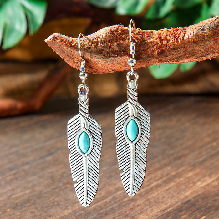 Wholesale Bohemian Drop Acrylic Earrings Vintage Fashion Accessory MOQ≥2