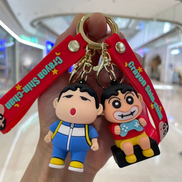Wholesale Keychain Cartoon Doll Car Keychain Cute Couple Bag Pendant Pendant Small Gift