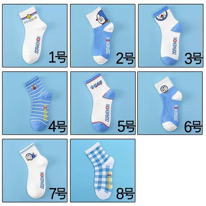 Wholesale Socks Women's Mid-length All-match Cute College Style Autumn and Winter New Sports Stockings