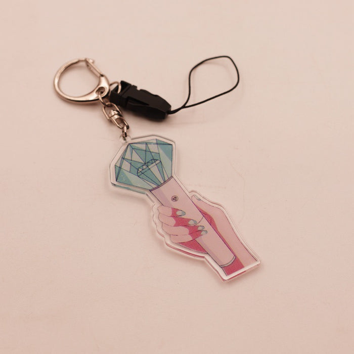 Wholesale Acrylic Keychain JDC-KC-HanTian020