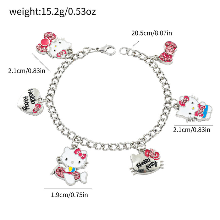 Wholesale Cartoon Anime Cat Bracelet