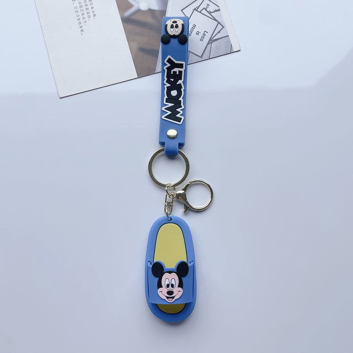 Wholesale Cartoon Doll Silicone Keychain JDC-KC-JuShu039