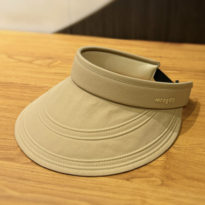 Wholesale New sunshade empty top hat, breathable sunshade and sun protection hat, outdoor cycling sports versatile sun hat