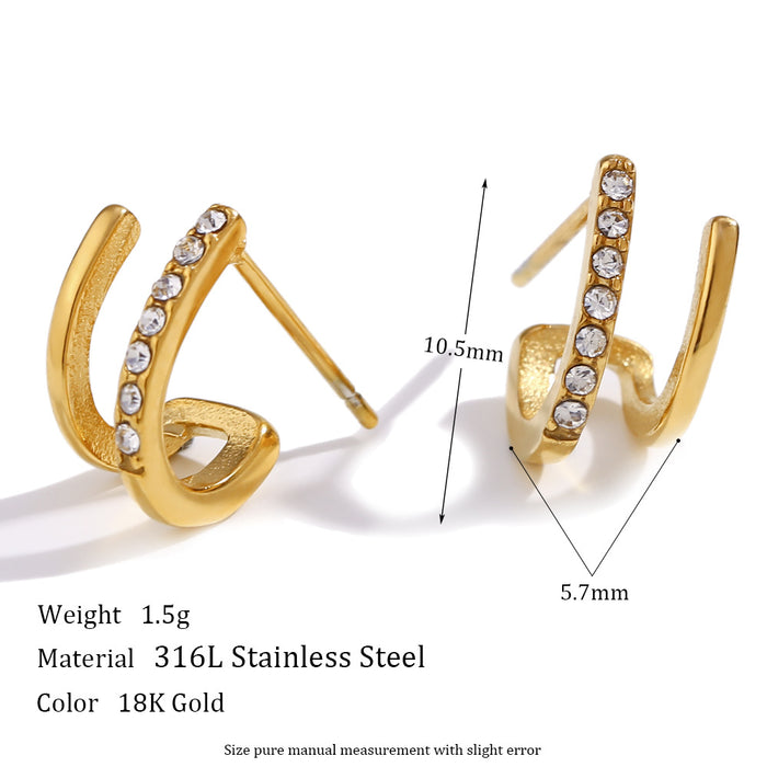 Wholesale Fashionable Women's Ear Cuffs-Unique Design Faux Pearls Rhinestones Available